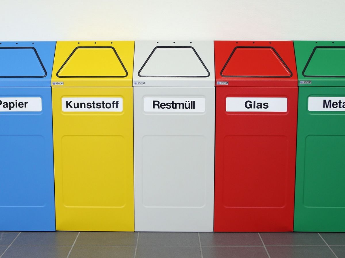 Waste bin colours - what do they mean?